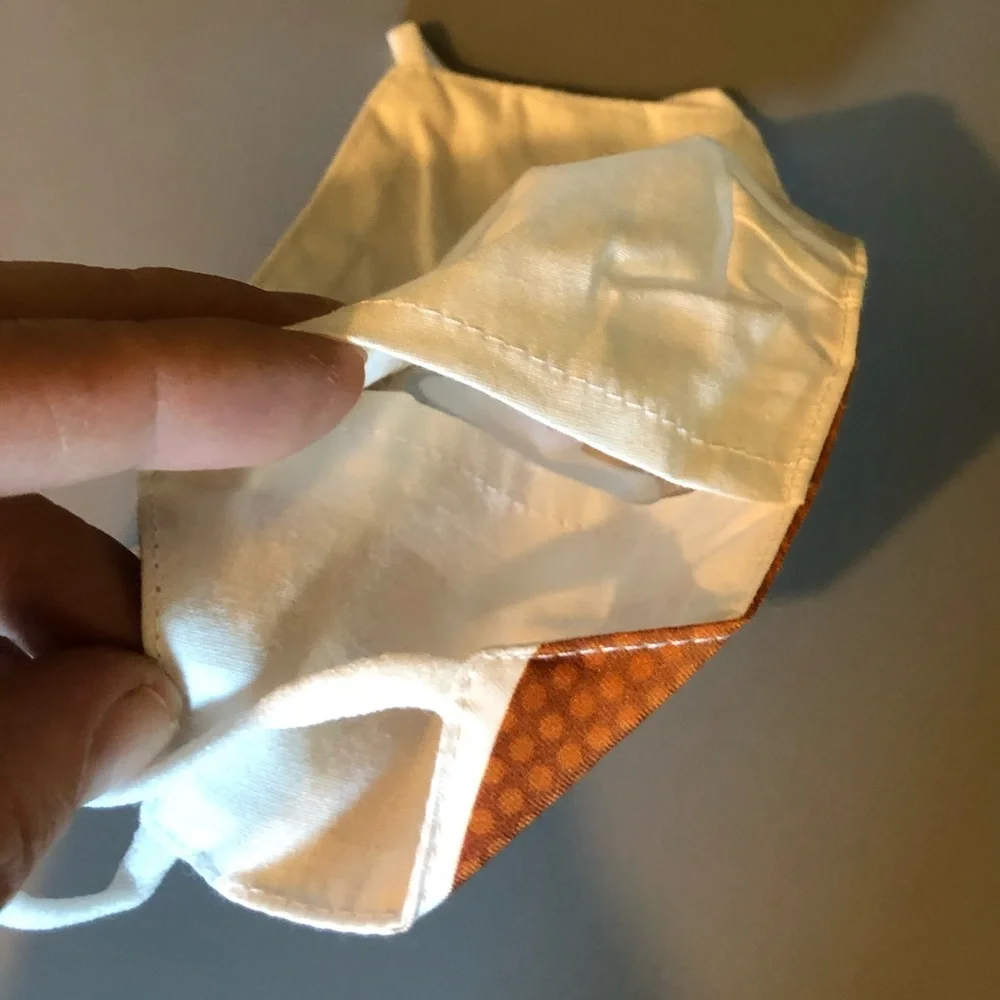 Kids Football Print Face Mask With Filter Pocket